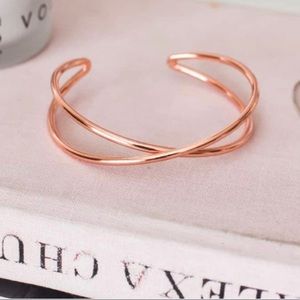 Tribe Alive Rose Criss Cross Cuff